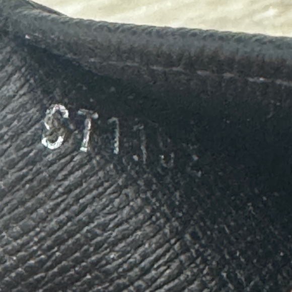 Louis Vuitton Trifold Damien Graphite Mens Wallet Black Grey N63096 - Picture 14 of 14